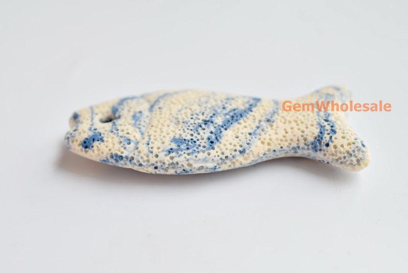 Lava - Fish- beads supplier