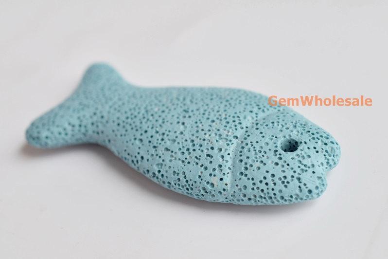 Lava - fish- beads supplier