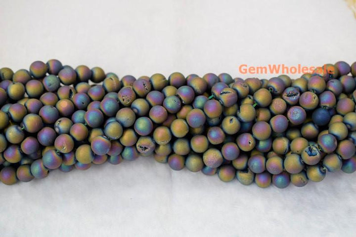 druzy Agate - Round- beads supplier