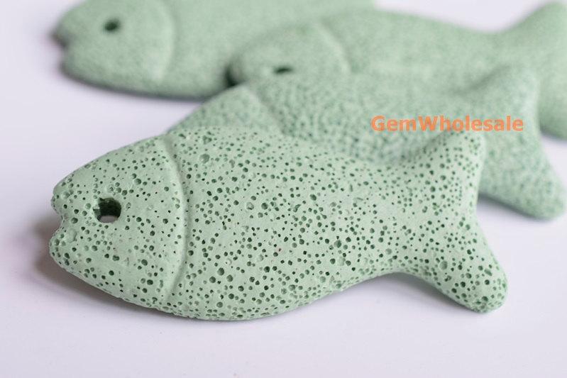 Lava - fish- beads supplier