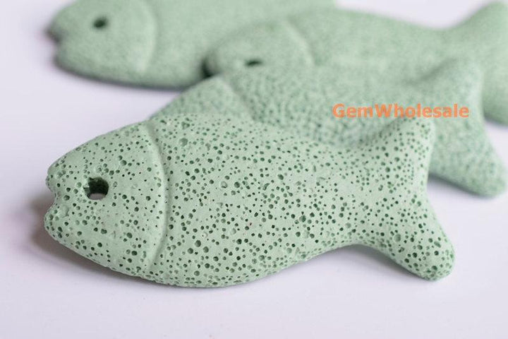 Lava - fish- beads supplier