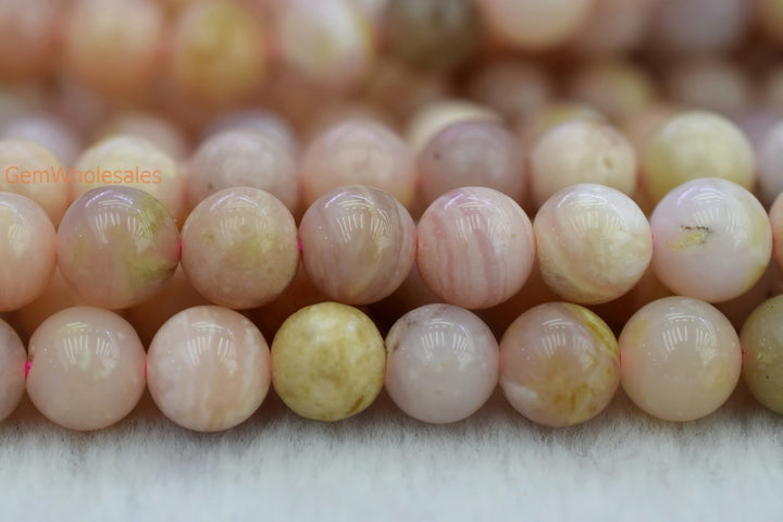Pink Opal - Round- beads supplier
